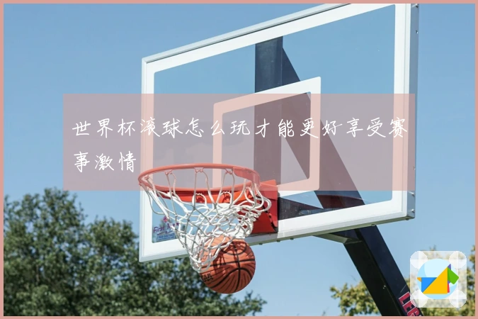 世界杯滚球怎么玩才能更好享受赛事激情